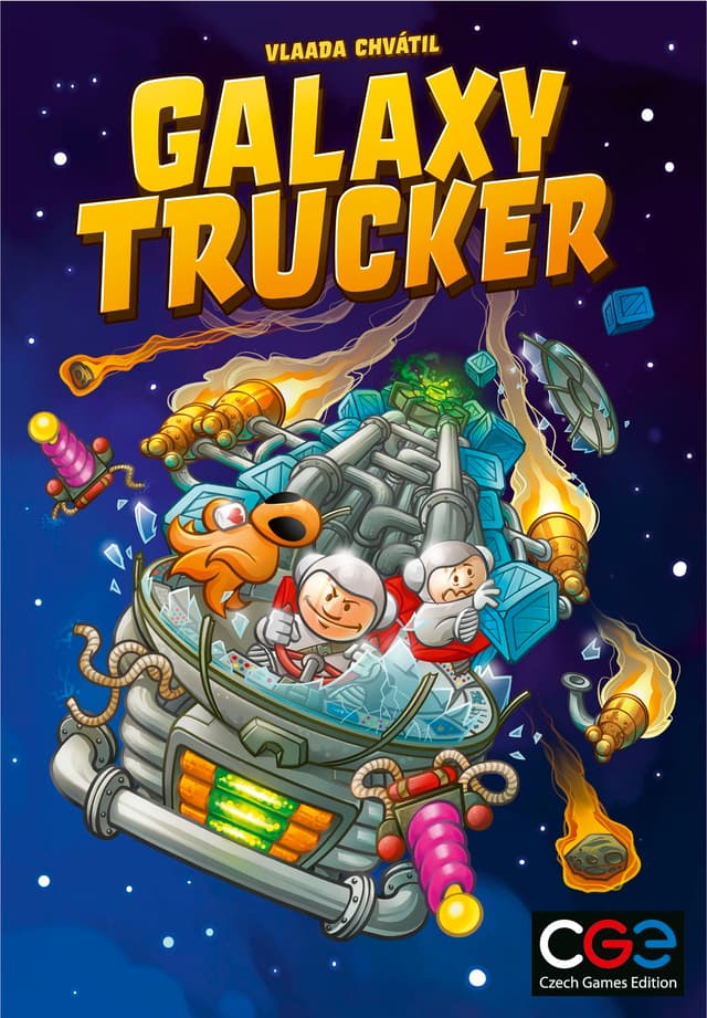 Portada juego de mesa Galaxy Trucker