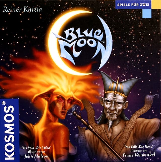 Portada juego de mesa Blue Moon