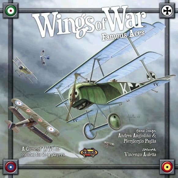 Portada juego de mesa Wings of War: Famous Aces
