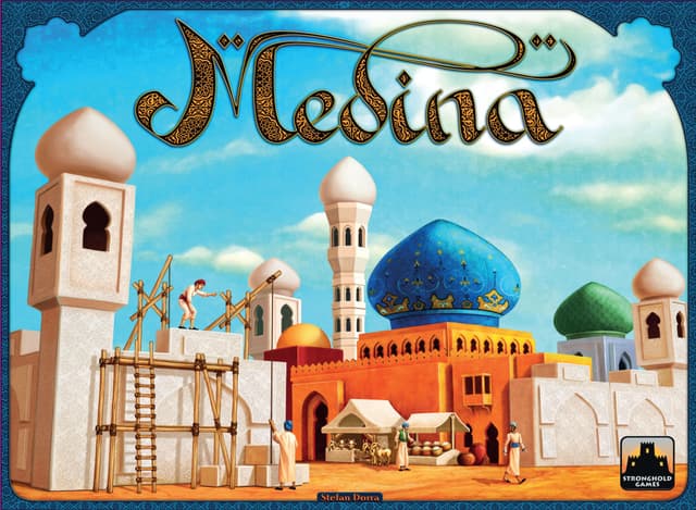 Portada juego de mesa Medina (segunda Edición)