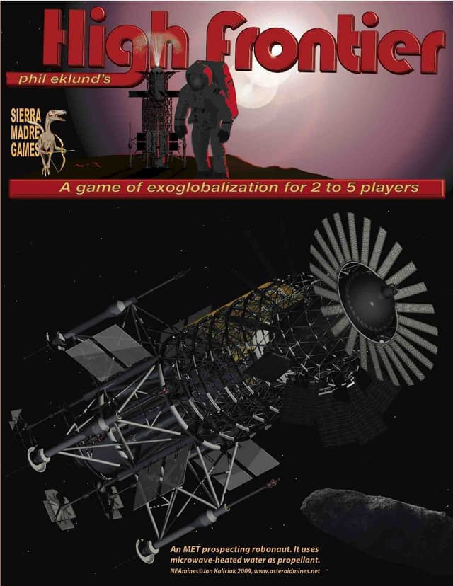 Portada juego de mesa High Frontier