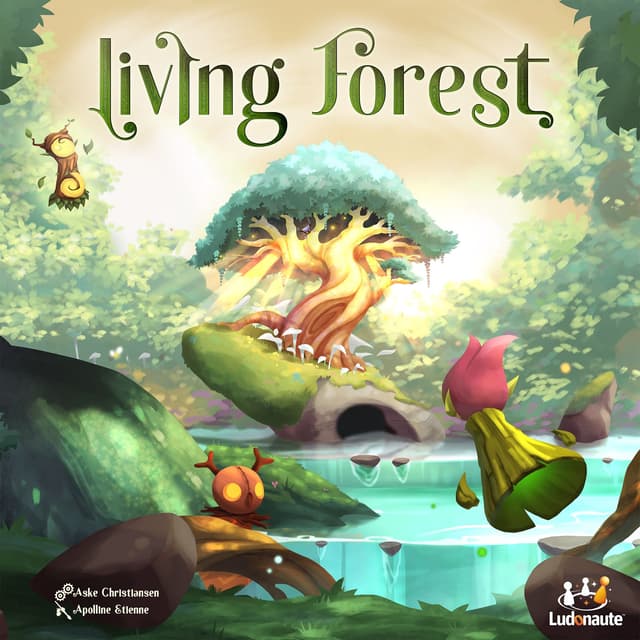 Portada juego de mesa Living Forest