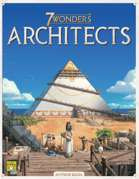 Portada juego de mesa 7 Wonders: Architects