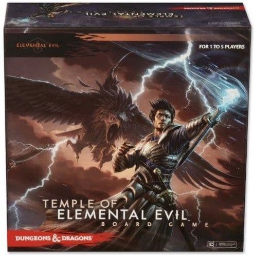 Portada juego de mesa Dungeons & Dragons: Temple of Elemental Evil Board Game