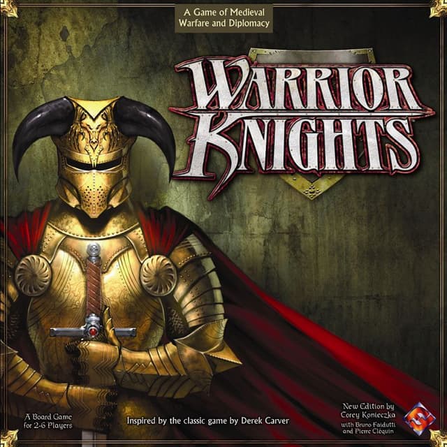 Portada juego de mesa Caballeros Guerreros