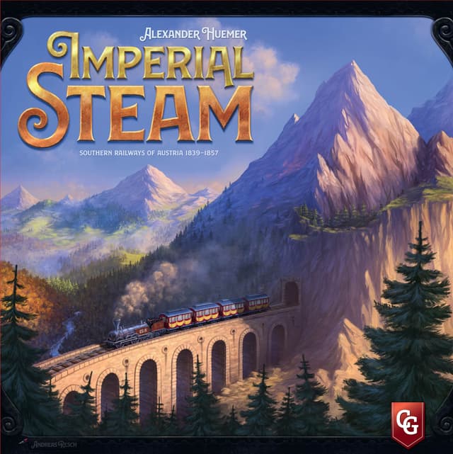 Portada juego de mesa Imperial Steam