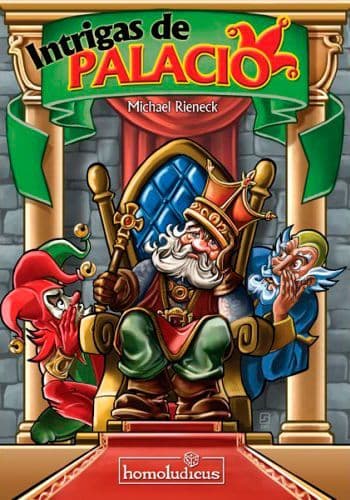 Portada juego de mesa Intrigas de palacio