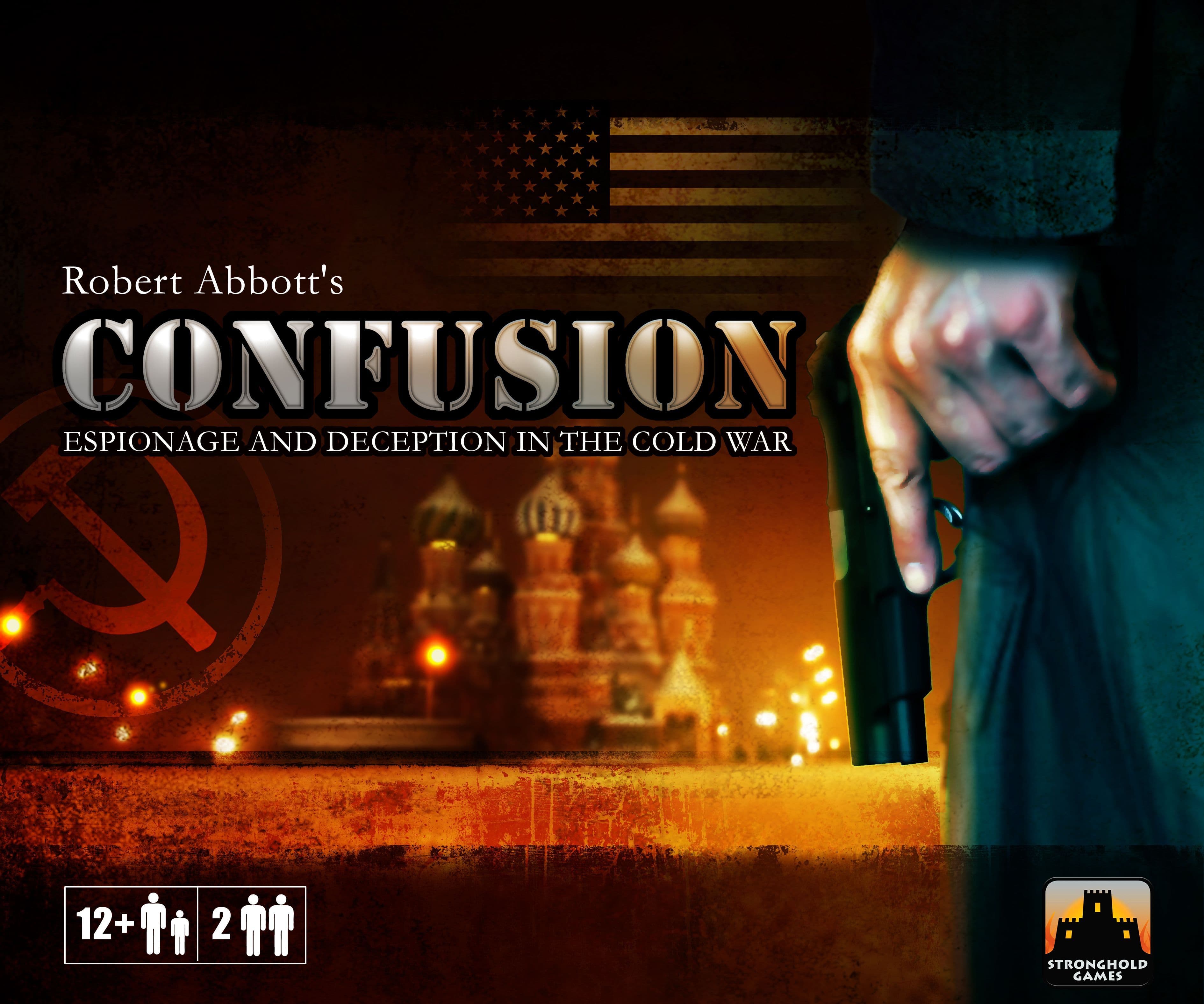 Portada juego de mesa Confusion: Espionage and Deception in the Cold War