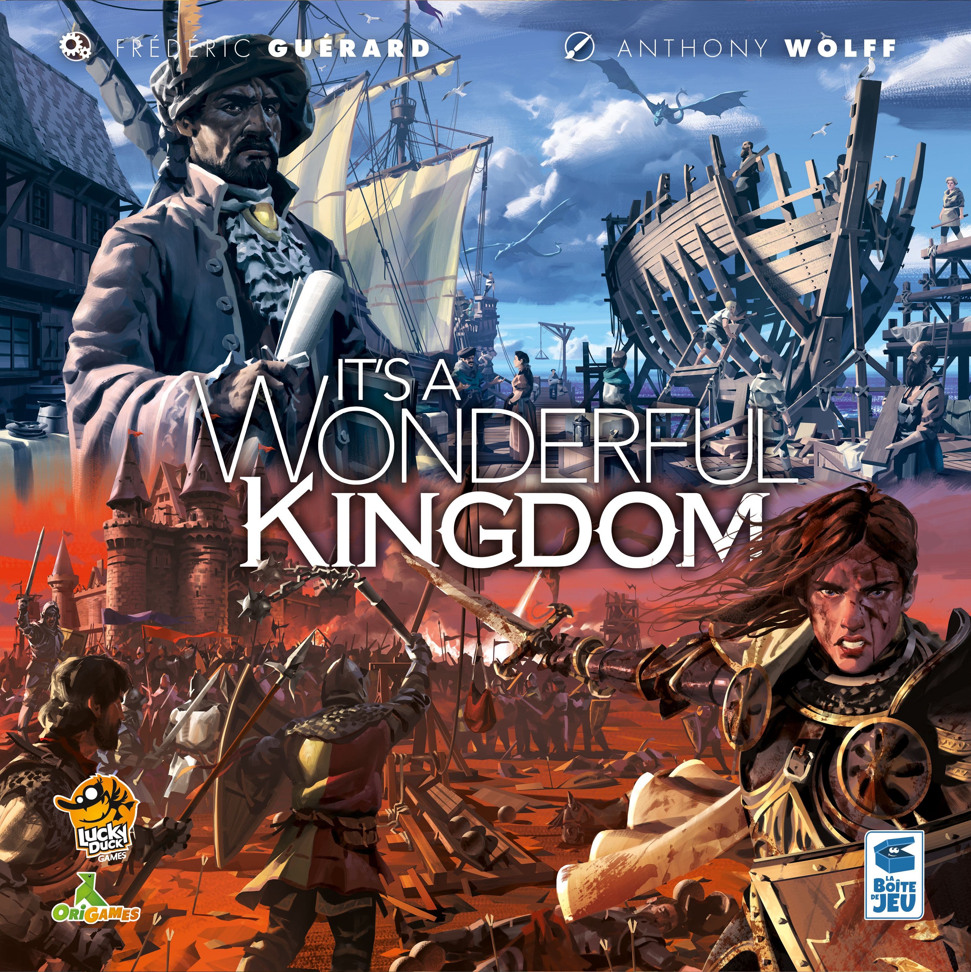 Portada juego de mesa It's a Wonderful Kingdom