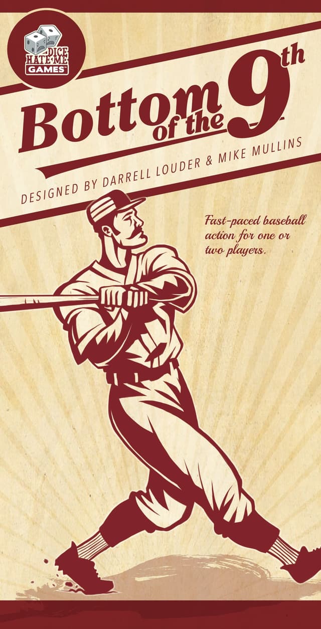 Portada juego de mesa Bottom of the 9th