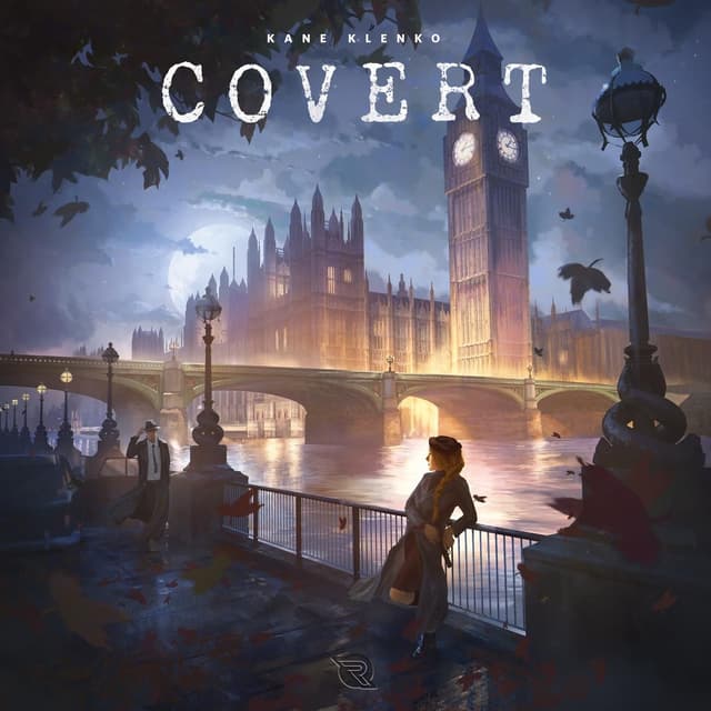 Portada juego de mesa Covert