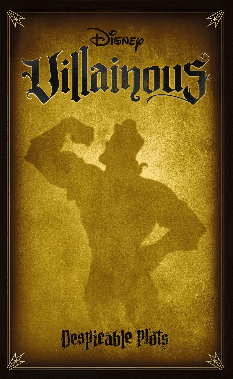 Portada juego de mesa Disney Villainous: Despicable Plots