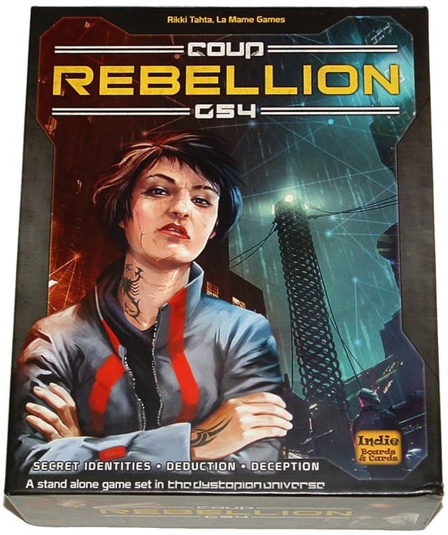 Portada juego de mesa Coup: Guatemala 1954