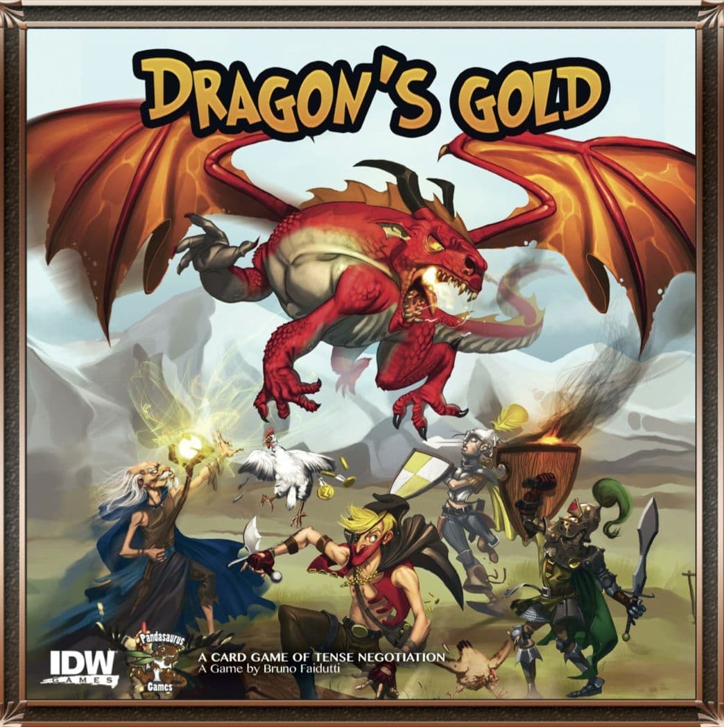Portada juego de mesa Dragon's Gold