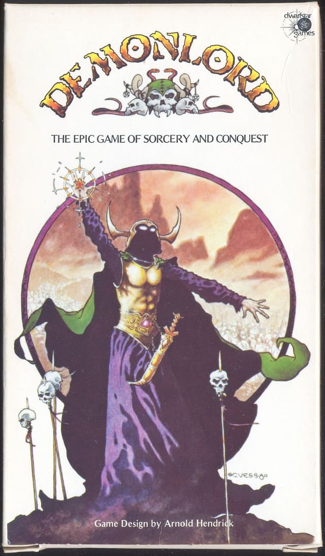 Portada juego de mesa Demonlord