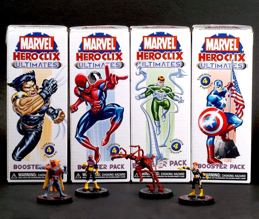 Portada juego de mesa HeroClix Hypertime: Premier Edition Game