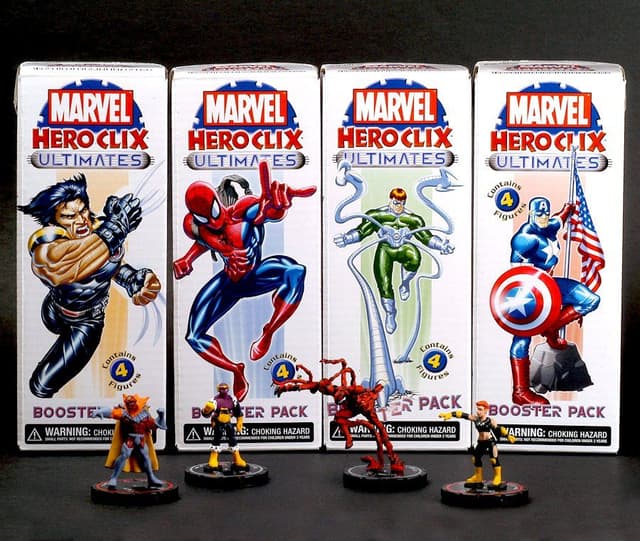 Portada juego de mesa HeroClix Hypertime: Premier Edition Game