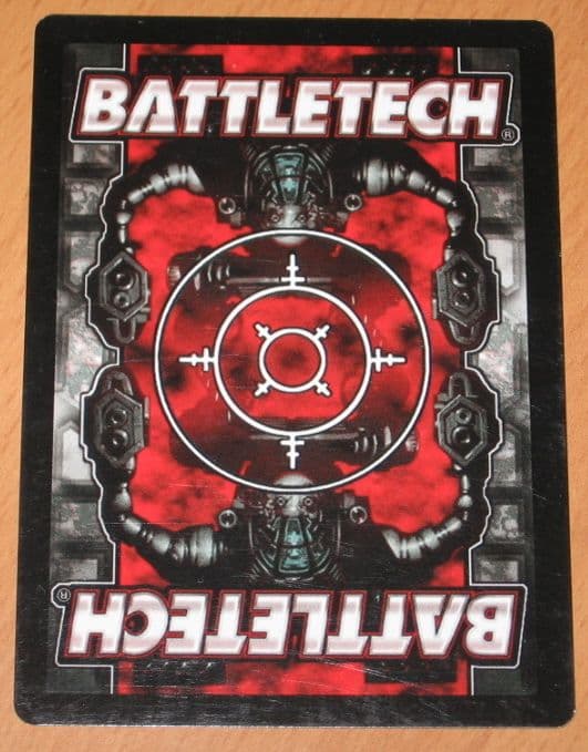 Portada juego de mesa BattleTech CCG