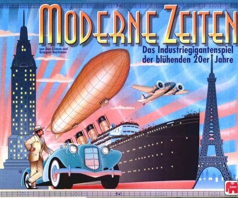 Portada juego de mesa Moderne Zeiten