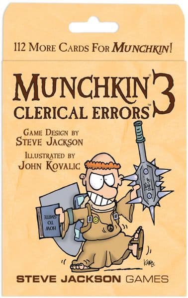 Portada juego de mesa Munchkin 3: Pifias Clericales