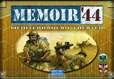 Portada juego de mesa Memoir '44: Teatro Mediterráneo
