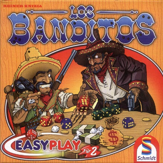 Portada juego de mesa Los Banditos