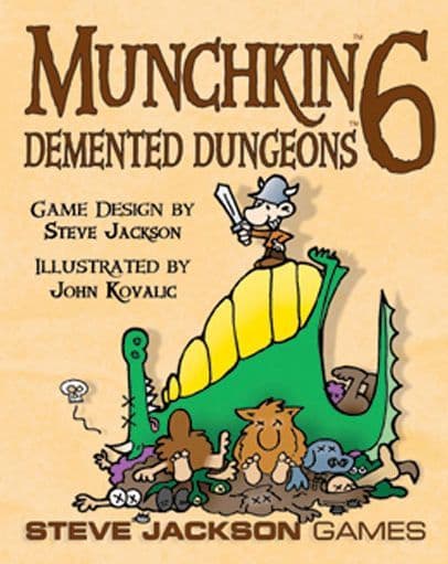 Portada juego de mesa Munchkin 6: Mazmorras Majaretas