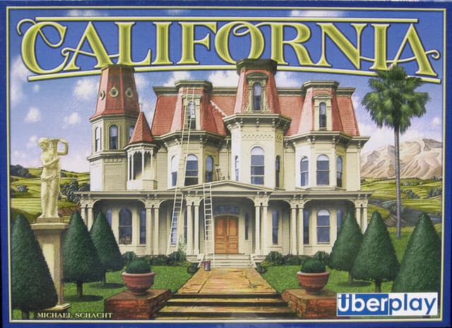 Portada juego de mesa California