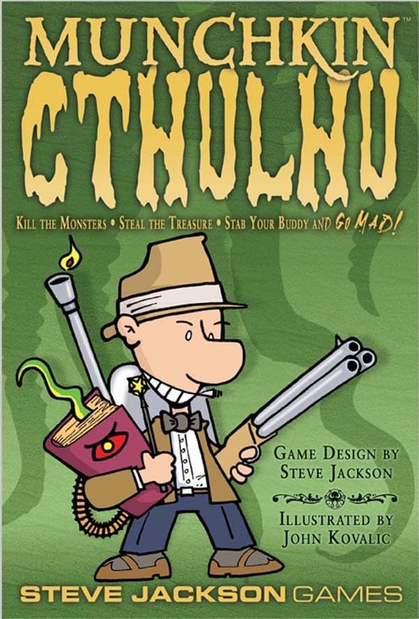 Portada juego de mesa Munchkin Cthulhu