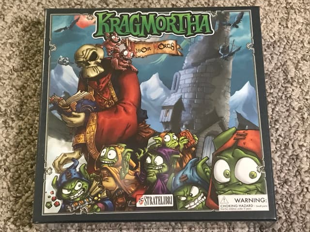Portada juego de mesa Kragmortha