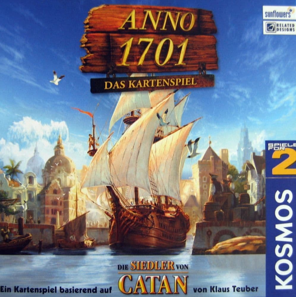 Portada juego de mesa Anno 1701: Das Kartenspiel