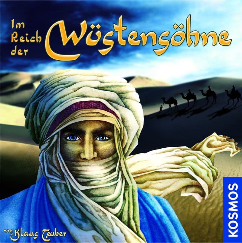 Portada juego de mesa Im Reich der Wüstensöhne
