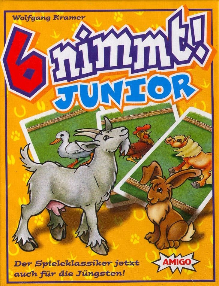 Portada juego de mesa ¡Toma6! Junior