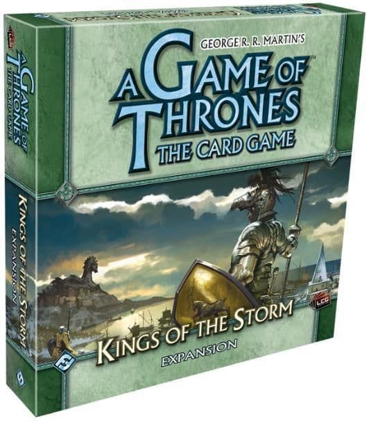 Portada juego de mesa Juego de Tronos: El Juego de Cartas – Reyes de la Tormenta