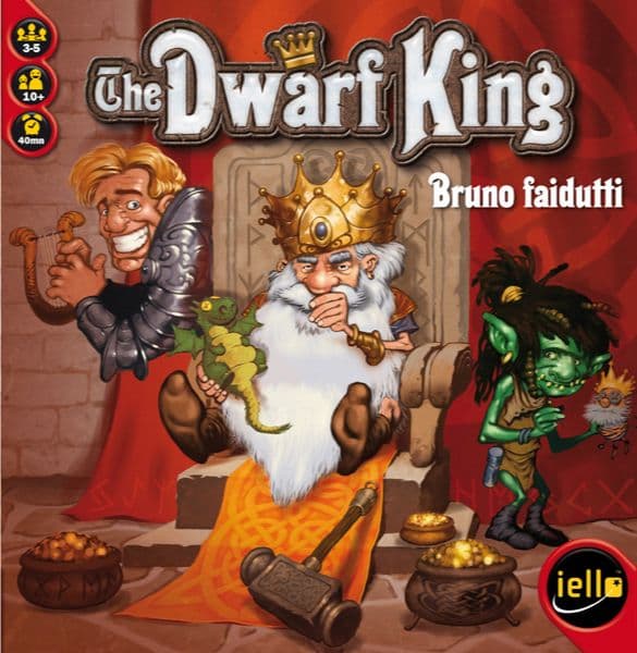 Portada juego de mesa El Rey de los Enanos