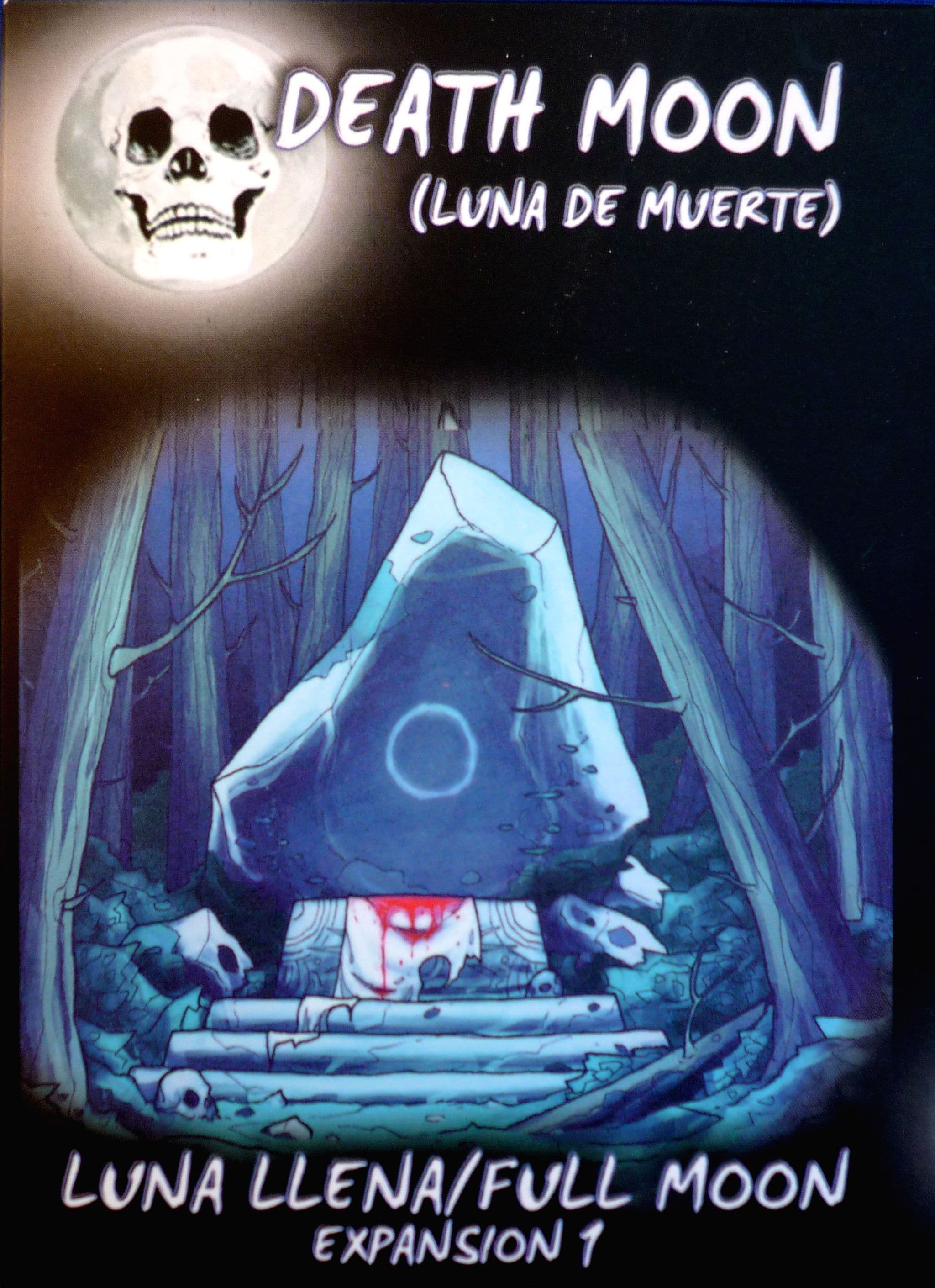 Portada juego de mesa Luna Llena: Death Moon
