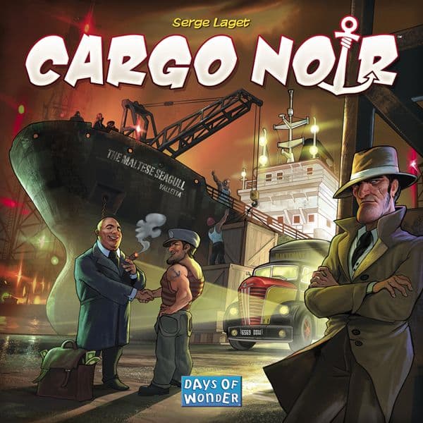 Portada juego de mesa Cargo Noir