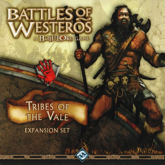 Portada juego de mesa Batallas de Poniente: Tribus del Valle