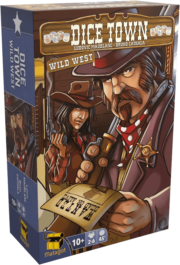 Portada juego de mesa Dice Town: Expansion