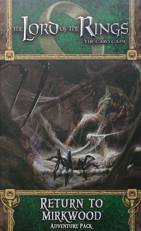 Portada juego de mesa El Señor de los Anillos: El Juego de Cartas – Regreso al Bosque Negro