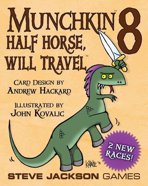 Portada juego de mesa Munchkin 8: Centauros de la Mazmorra