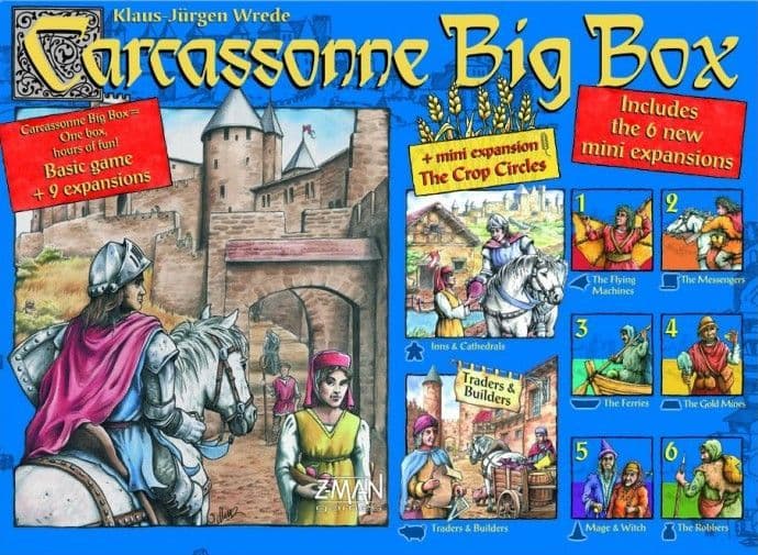 Portada juego de mesa Carcassonne Plus