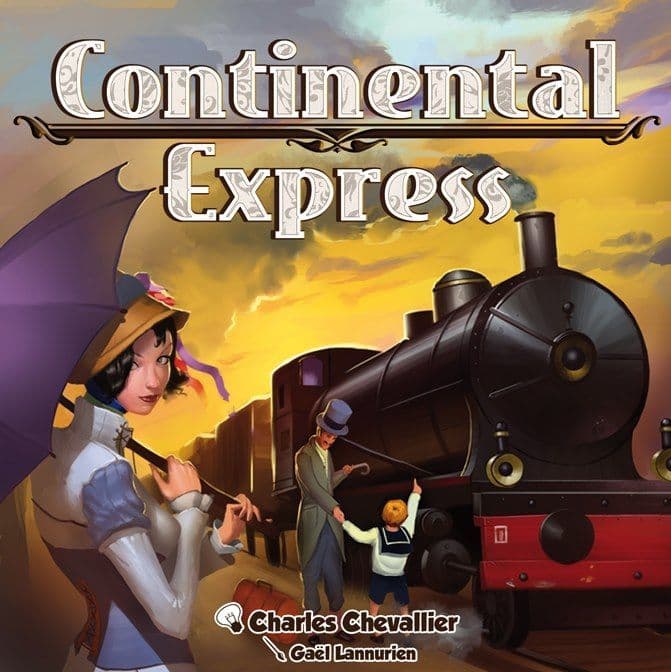 Portada juego de mesa Continental Express