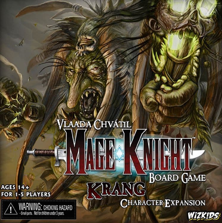 Portada juego de mesa Mage Knight Board Game: Krang Character Expansion