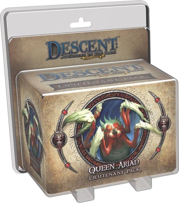 Portada juego de mesa Descent: Viaje a las Tinieblas (Segunda Edición) – Lugarteniente Reina Ariad