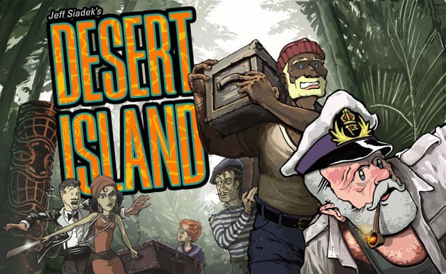 Portada juego de mesa Isla Desierta