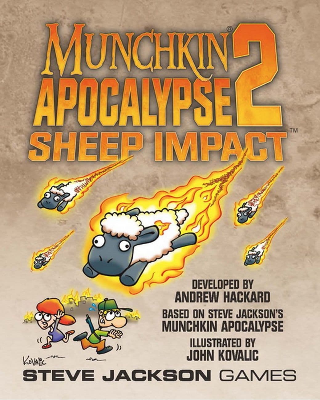 Portada juego de mesa Munchkin Apocalypse 2: Sheep Impact