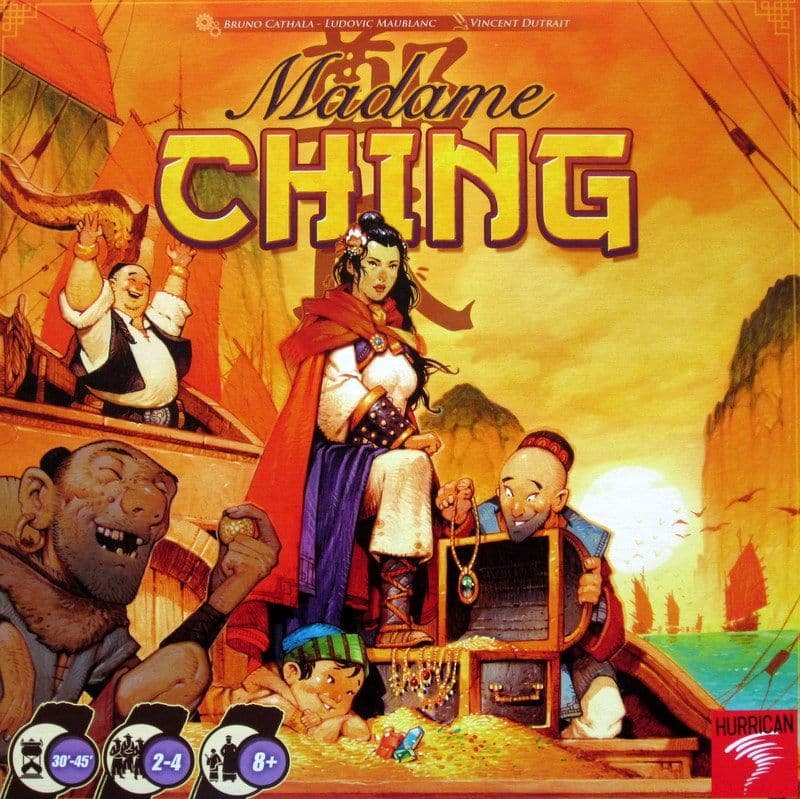 Portada juego de mesa Madame Ching