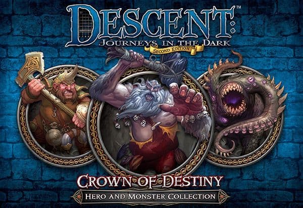Portada juego de mesa Descent: Viaje a las Tinieblas (Segunda Edición) – La Corona del Destino