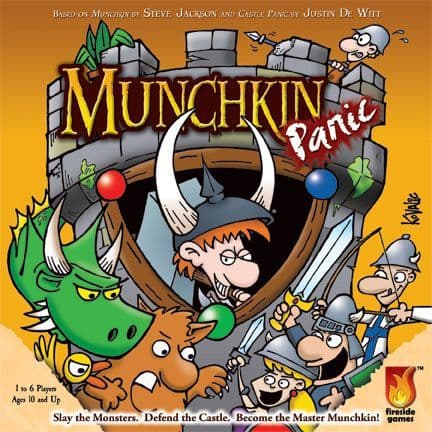 Portada juego de mesa Munchkin Panic